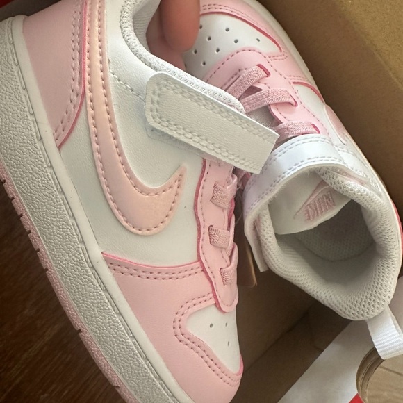 Pink Nikes Size 8c - Picture 3 of 3